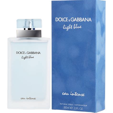 dolce gabbana light blue 50 ml eau intense|d&g light blue intense women.